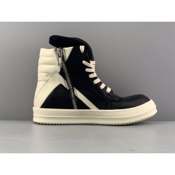 GT Rick Owens Geobasket Black Milk RU02B2894 LPO 911