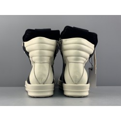 GT Rick Owens Geobasket Black Milk RU02B2894 LPO 911