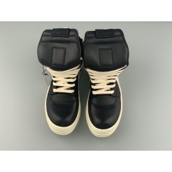 GT Rick Owens Geobasket Black Milk RU02B2894 LPO 911