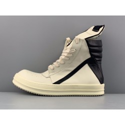 GT Rick Owens Geobasket Milk Black RU02B2894 LPO 911