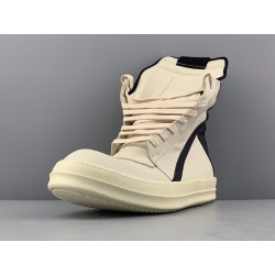 GT Rick Owens Geobasket Milk Black RU02B2894 LPO 911