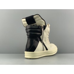 GT Rick Owens Geobasket Milk Black RU02B2894 LPO 911
