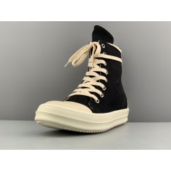 GT Rick Owens DRKSHDW Phlegethon High Black Canvas RU01B1890