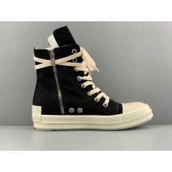 GT Rick Owens DRKSHDW Phlegethon High Black Canvas RU01B1890