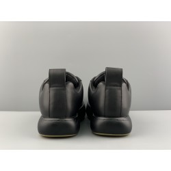 GT Bottega Veneta Pillow Sneaker Black Natural Rubber 716198V2CS01000