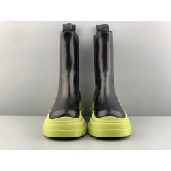 GT Bottega Veneta Tire Chelsea Boot Black Lemonade 630297VBS501335