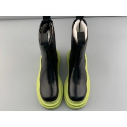 GT Bottega Veneta Tire Chelsea Boot Black Lemonade 630297VBS501335