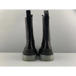 GT Bottega Veneta Tire Chelsea Boot Black Transparent 630297VBS501445