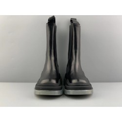 GT Bottega Veneta Tire Chelsea Boot Black Transparent 630297VBS501445