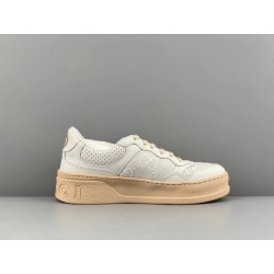 GT Gucci GG Sneaker White GG Embossed Leather 684911 1XL10 9014