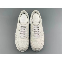 GT Gucci GG Sneaker White GG Embossed Leather ‎669582 1XL10 9014