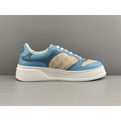 GT Gucci GG Blue Beige GG Supreme Canvas ‎