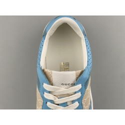 GT Gucci GG Blue Beige GG Supreme Canvas ‎