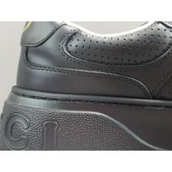 GT GG Sneaker Black GG Embossed Leather 669582 1XL10 1000