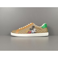 GT Gucci Ace Low Mickey Mouse Disney Beige