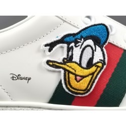 GT Gucci Ace Donald Duck Patch Sneaker 649399 1XG60 9114