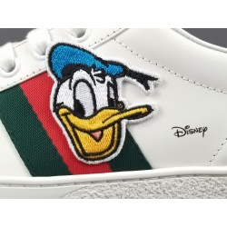 GT Gucci Ace Donald Duck Patch Sneaker 649399 1XG60 9114