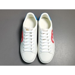 GT Gucci Ace Sneaker Interlocking G White Red Blue