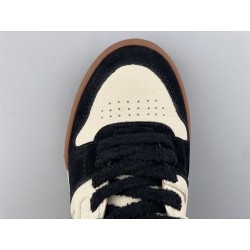 GT Fendi Match Black White Leather High-Tops