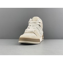 GT Fendi Match White Leather High-Tops