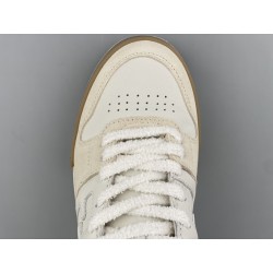 GT Fendi Match White Leather High-Tops