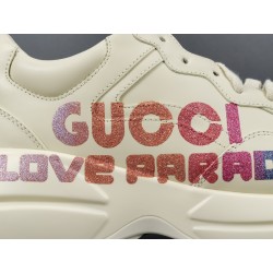 GT Gucci Rhyton Pablo Dalcielo Print Sneaker