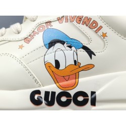 GT Gucci Rhyton Donal Duck Print Sneaker