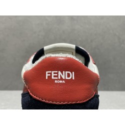 GT Fendi Match Navy Red Suede 8E8252AI1NF1IE6