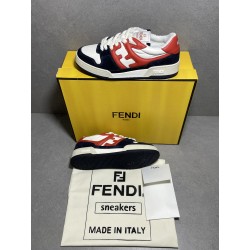 GT Fendi Match Navy Red Suede 8E8252AI1NF1IE6