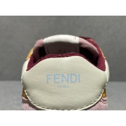 GT Fendi Match Pink Yellow Suede