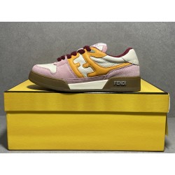 GT Fendi Match Pink Yellow Suede