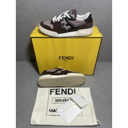 GT Fendi Match Burgundy Suede Houndstooth 7E1495AKXHF1IDC