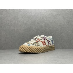 GT Gucci High Maxi Multicolor GG Canvas Sneaker