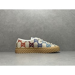 GT Gucci High Maxi Multicolor GG Canvas Sneaker