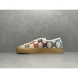 GT Gucci High Maxi Multicolor GG Canvas Sneaker