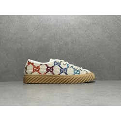 GT Gucci High Maxi Multicolor GG Canvas Sneaker