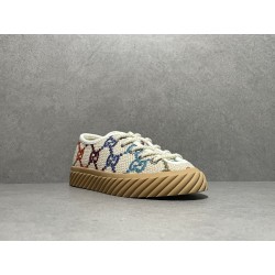 GT Gucci High Maxi Multicolor GG Canvas Sneaker