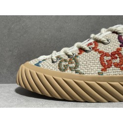 GT Gucci High Maxi Multicolor GG Canvas Sneaker