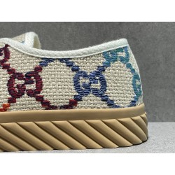 GT Gucci High Maxi Multicolor GG Canvas Sneaker