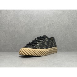 GT Gucci GG Black Denim Sneaker Low