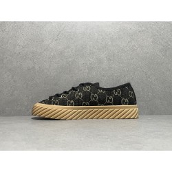 GT Gucci GG Black Denim Sneaker Low