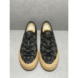 GT Gucci GG Black Denim Sneaker Low