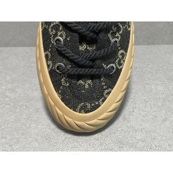 GT Gucci GG Black Denim Sneaker Low