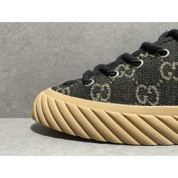 GT Gucci GG Black Denim Sneaker Low