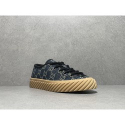 GT Gucci GG Navy Denim Sneaker Low