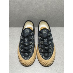 GT Gucci GG Navy Denim Sneaker Low