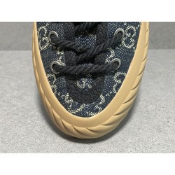 GT Gucci GG Navy Denim Sneaker Low