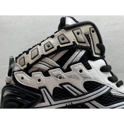 GT Balenciaga Runner High White Black 695764 W3RH2 9010