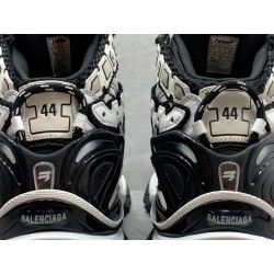 GT Balenciaga Runner High White Black 695764 W3RH2 9010