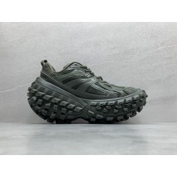 Gt Balenciaga Defender Sneaker Dark Green 685613W2RA63000